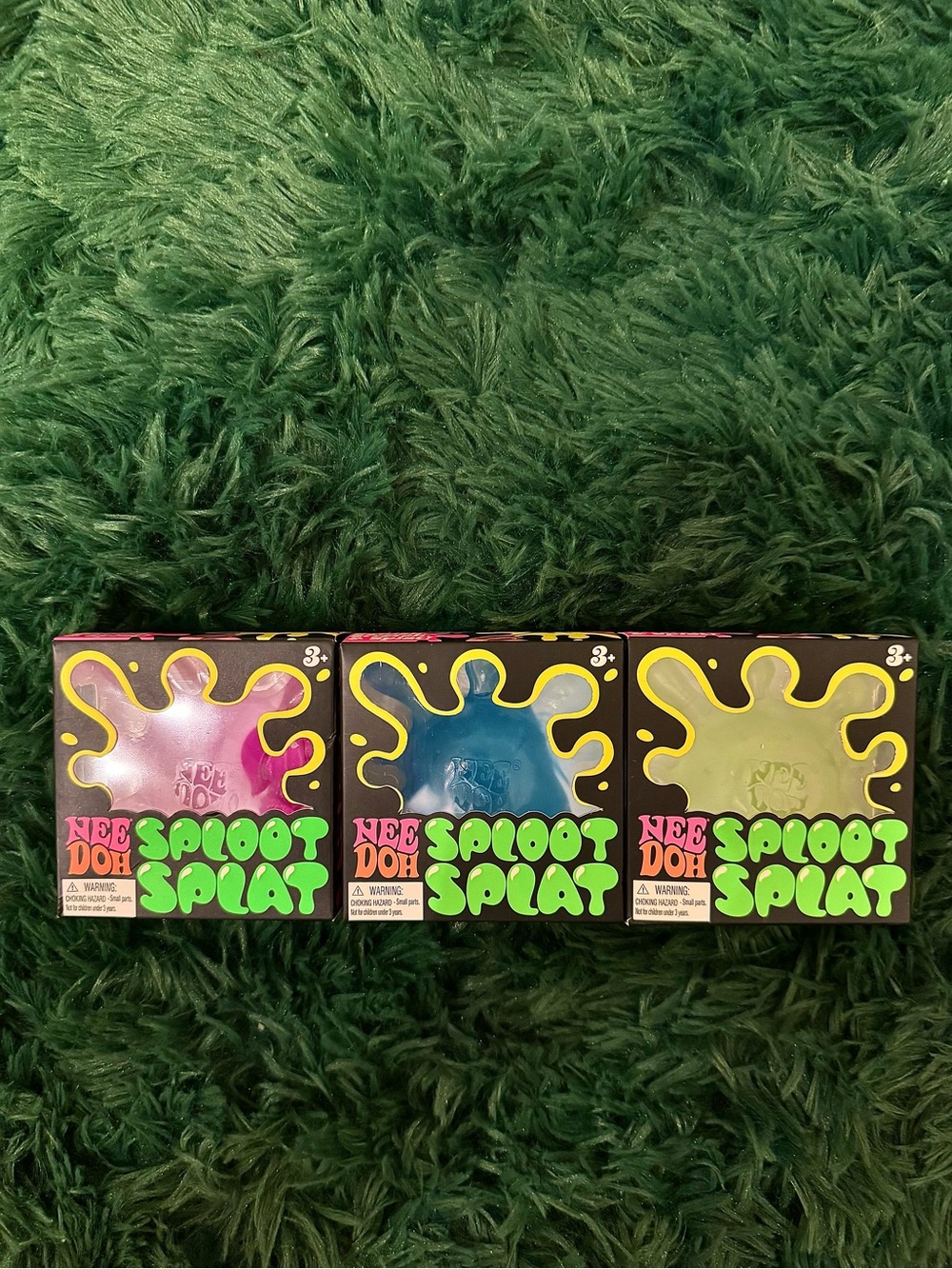 3 Set of Sploot Splat Needoh Toys | Viral Tiktok Toys